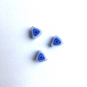 Мурринка треугольник сине-белый